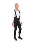 HOLOKOLO pantalones largos con tirantes - ELITE WINTER - negro