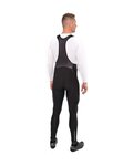 HOLOKOLO pantalones largos con tirantes - ELITE WINTER - negro