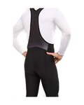 HOLOKOLO pantalones largos con tirantes - ELITE WINTER - negro