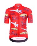 HOLOKOLO jersey de manga corta - SPEED - rojo