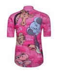 HOLOKOLO jersey de manga corta - SAFARI - rosa/multicolor