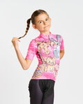 HOLOKOLO jersey de manga corta - SAFARI - rosa/multicolor