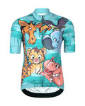 HOLOKOLO jersey de manga corta - SAFARI - turquesa/multicolor