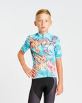 HOLOKOLO jersey de manga corta - SAFARI - turquesa/multicolor