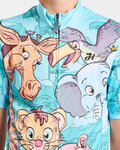 HOLOKOLO jersey de manga corta - SAFARI - turquesa/multicolor