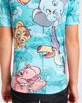 HOLOKOLO jersey de manga corta - SAFARI - turquesa/multicolor