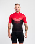 HOLOKOLO jersey de manga corta - ARROW II - rojo/negro