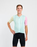 HOLOKOLO jersey de manga corta - PERFORMANCE - verde claro/multicolor