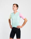 HOLOKOLO jersey de manga corta - PERFORMANCE - verde claro/multicolor