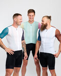 HOLOKOLO jersey de manga corta - PERFORMANCE - verde claro/multicolor