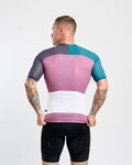 HOLOKOLO jersey de manga corta - PERFORMANCE - blanco/multicolor