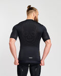 HOLOKOLO jersey de manga corta - EYELET - negro