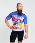 HOLOKOLO jersey de manga corta - VOYAGE - azul/multicolor