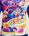 HOLOKOLO jersey de manga corta - VOYAGE - azul/multicolor