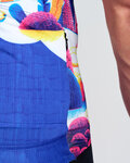 HOLOKOLO jersey de manga corta - VOYAGE - azul/multicolor