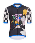 HOLOKOLO jersey de manga corta - RAPID - negro/multicolor