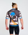 HOLOKOLO jersey de manga corta - RAPID - negro/multicolor