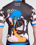 HOLOKOLO jersey de manga corta - RAPID - negro/multicolor