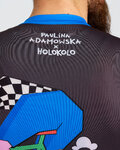 HOLOKOLO jersey de manga corta - RAPID - negro/multicolor