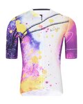 HOLOKOLO jersey de manga corta - SPLASH - gris/púrpura