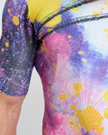 HOLOKOLO jersey de manga corta - SPLASH - gris/púrpura