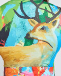 HOLOKOLO jersey de manga corta - DEER - verde/multicolor