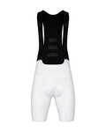 HOLOKOLO pantalones cortos de tirantes - NOVEL PRO - blanco