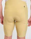 HOLOKOLO pantalones cortos de tirantes - NOVEL PRO - beige