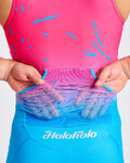 HOLOKOLO monos - SNIPP - rosa/turquesa