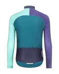 HOLOKOLO maillot de invierno de manga larga - PERFORMANCE WINTER - púrpura/verde