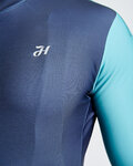 HOLOKOLO maillot de invierno de manga larga - PERFORMANCE WINTER - púrpura/verde