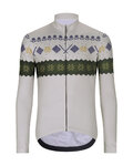 HOLOKOLO maillot de invierno de manga larga - FROSTTRAIL WINTER - gris/verde