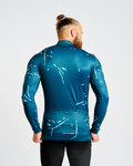 HOLOKOLO maillot de invierno de manga larga - PASSION WINTER - azul