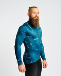 HOLOKOLO maillot de invierno de manga larga - PASSION WINTER - azul