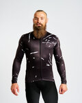 HOLOKOLO maillot de invierno de manga larga - PASSION WINTER - negro/blanco