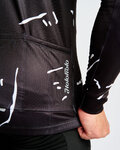 HOLOKOLO maillot de invierno de manga larga - PASSION WINTER - negro/blanco