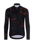 HOLOKOLO maillot de invierno de manga larga - PASSION WINTER - negro/rojo