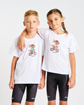 NU. BY HOLOKOLO Camiseta de manga corta - PEDAL POWER - blanco