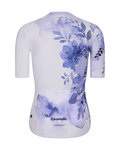 RIVANELLE jersey de manga corta - FLOWERY LADY - blanco/púrpura/azul