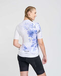 RIVANELLE jersey de manga corta - FLOWERY LADY - blanco/púrpura/azul