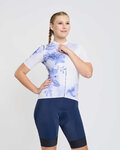 RIVANELLE jersey de manga corta - FLOWERY LADY - blanco/púrpura/azul