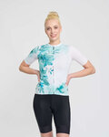 RIVANELLE jersey de manga corta - FLOWERY LADY - blanco/verde