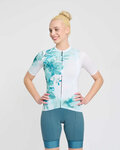 RIVANELLE jersey de manga corta - FLOWERY LADY - blanco/verde