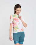 RIVANELLE jersey de manga corta - FLOWERY LADY - blanco/rosa/verde