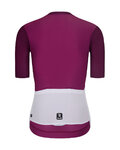 RIVANELLE jersey de manga corta - TECHNICAL  - blanco/granate