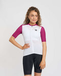 RIVANELLE jersey de manga corta - TECHNICAL  - blanco/granate