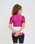 RIVANELLE jersey de manga corta - TECHNICAL  - blanco/granate