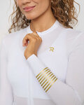RIVANELLE maillot de verano de manga larga - VICTORIOUS GOLD ELITE LADY - blanco