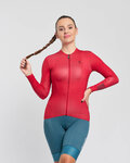 RIVANELLE maillot de verano de manga larga - VICTORIOUS ELITE - rojo
