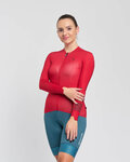 RIVANELLE maillot de verano de manga larga - VICTORIOUS ELITE - rojo
